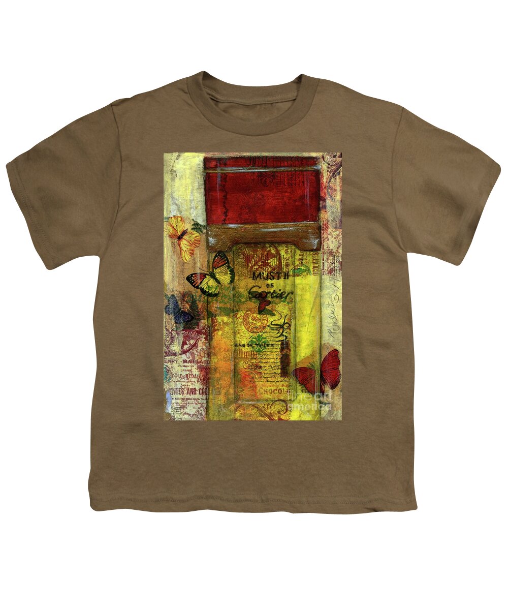 Perfume Youth T-Shirt featuring the painting Must de Cartier by PJ Lewis