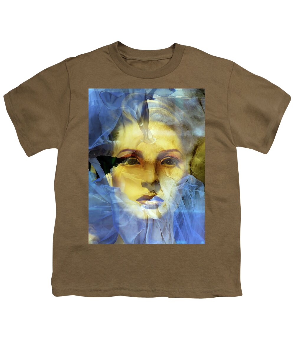 Face Youth T-Shirt featuring the photograph Mystic face by Gabi Hampe