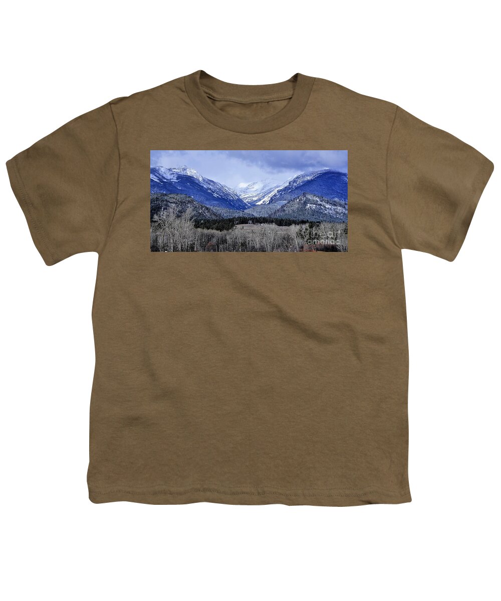 Mountains Youth T-Shirt featuring the photograph Nestled in by Merle Grenz