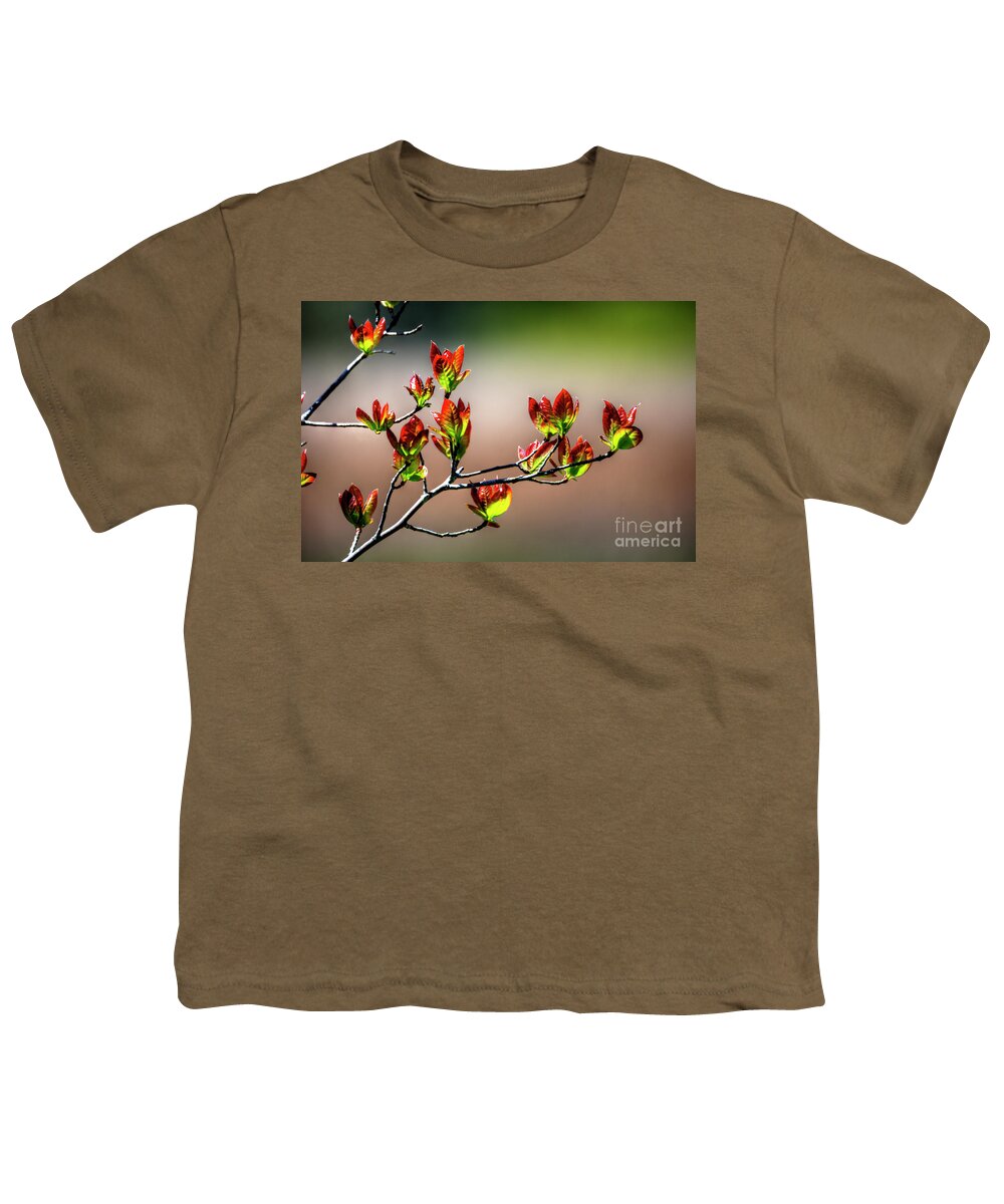 New Growth Youth T-Shirt featuring the photograph New Growth by Paul Mashburn
