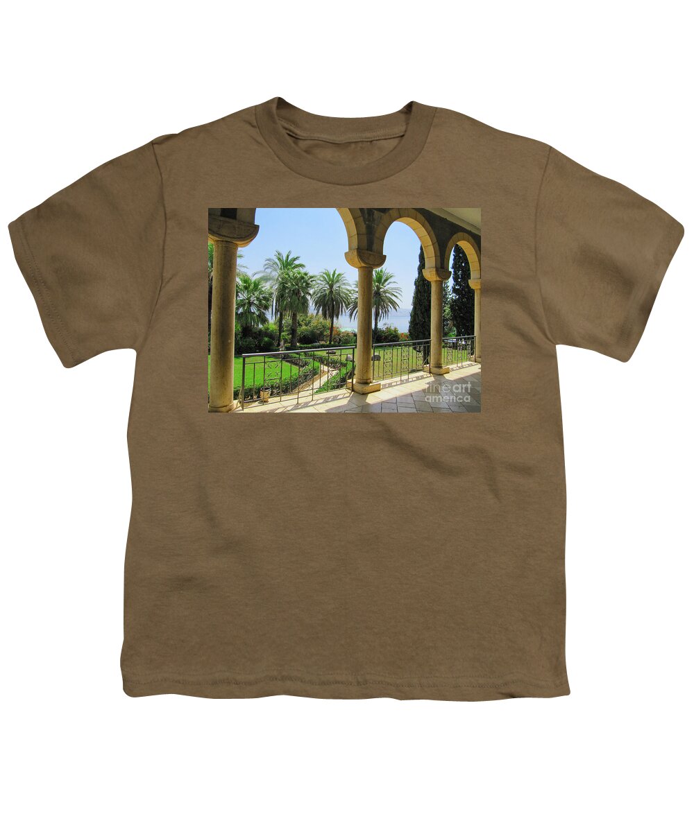 Places Youth T-Shirt featuring the photograph Nun Retreat Beatitudes by Donna L Munro