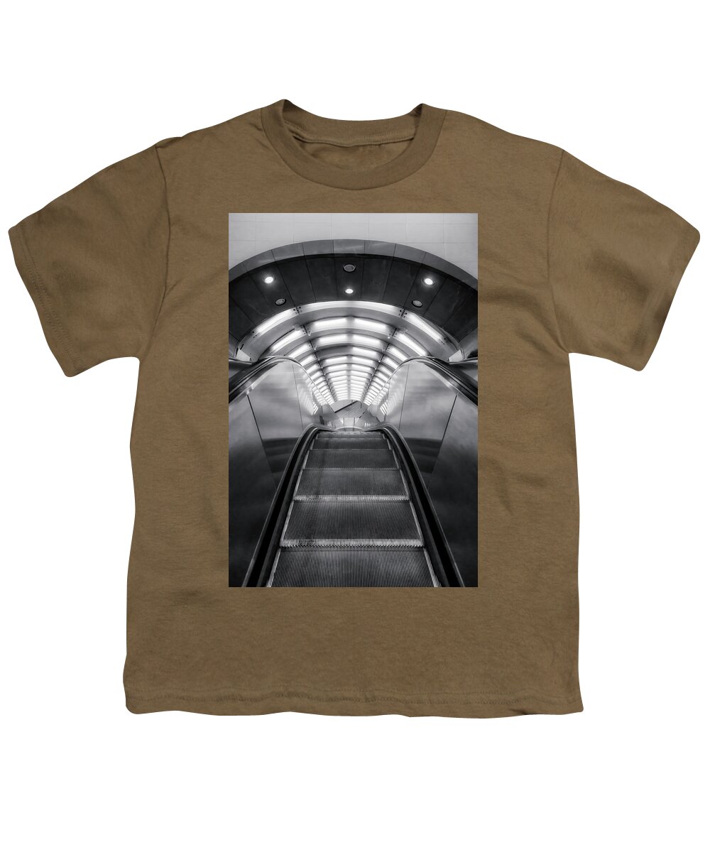 Nyc Subway Station Youth T-Shirt featuring the photograph NYC Subway Station by Susan Candelario