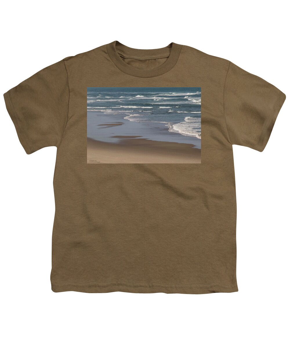 Sand Youth T-Shirt featuring the photograph Ocean Sands - 2 by Hany J