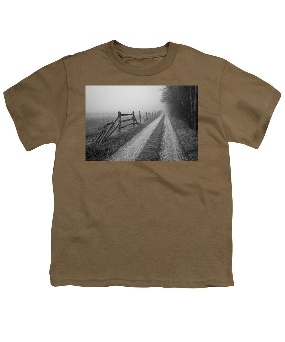 Old Youth T-Shirt featuring the photograph Old Farm Road by David Gordon