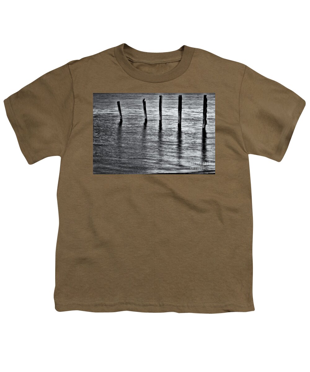 Water Youth T-Shirt featuring the photograph Old Jetty - s by Werner Padarin