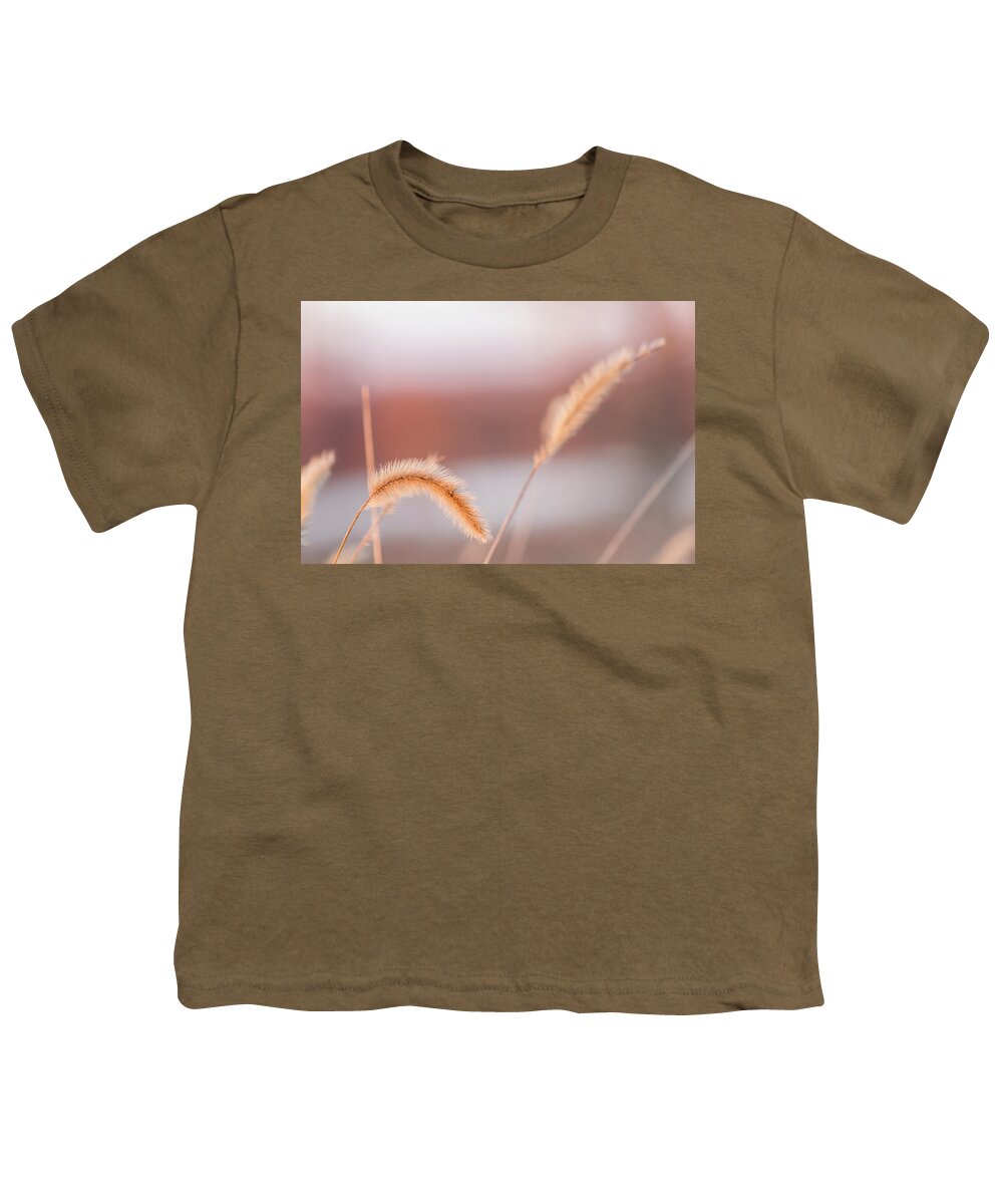 Weeds Youth T-Shirt featuring the photograph Pastel Sunset by Holly Ross
