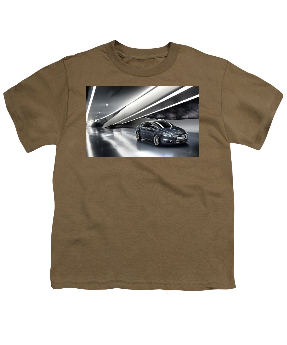 Peugeot Youth T-Shirt featuring the photograph Peugeot by Jackie Russo