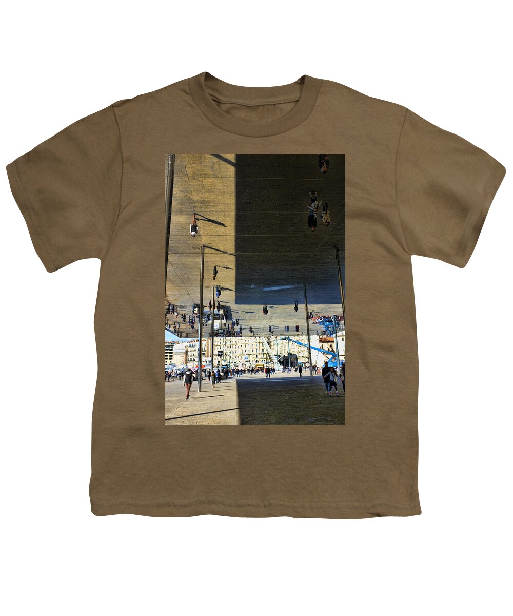 Marseille Youth T-Shirt featuring the photograph Reflection of Marseille by Hugh Smith