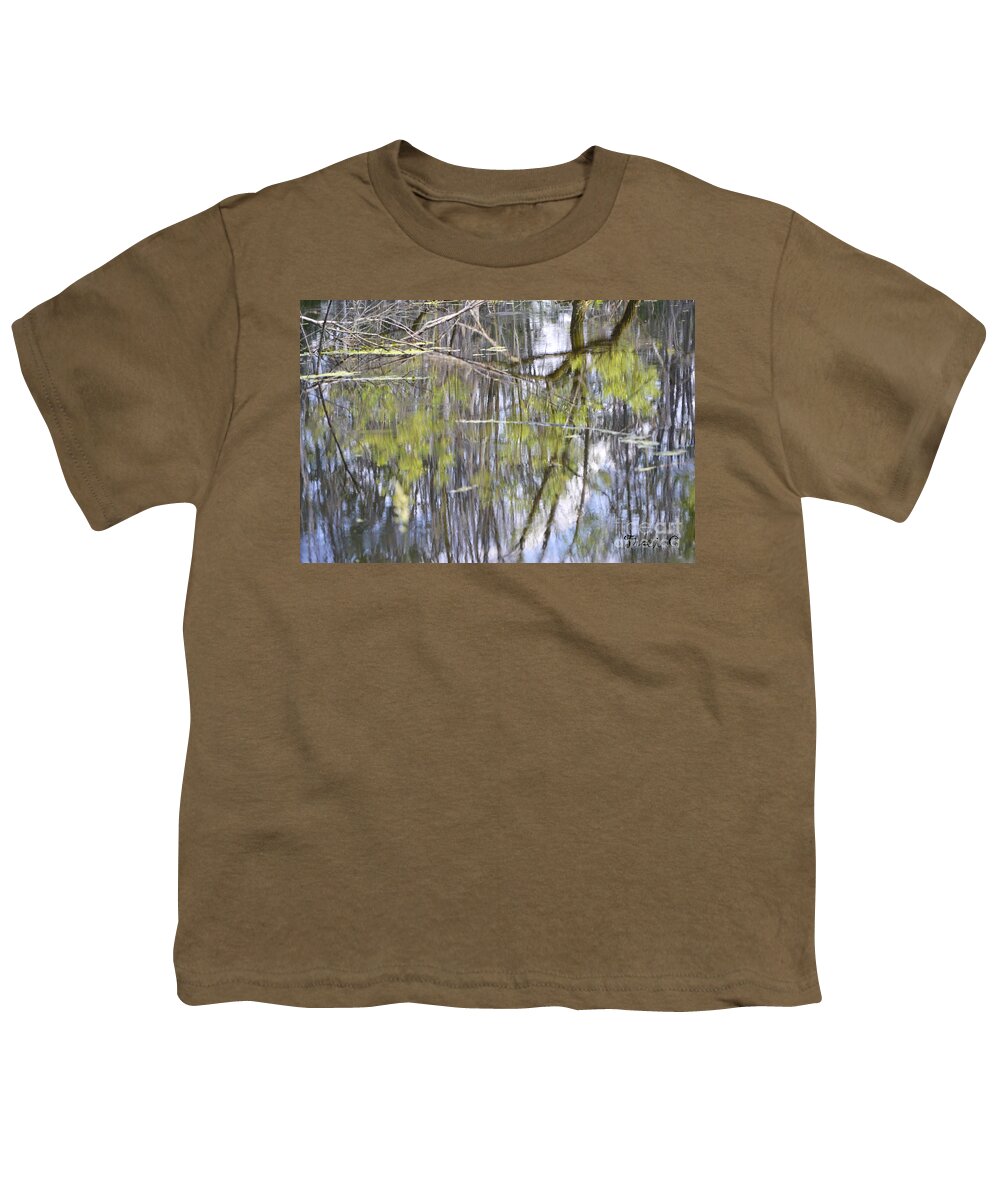 Swamp Youth T-Shirt featuring the photograph Reflective Listening by Traci Cottingham
