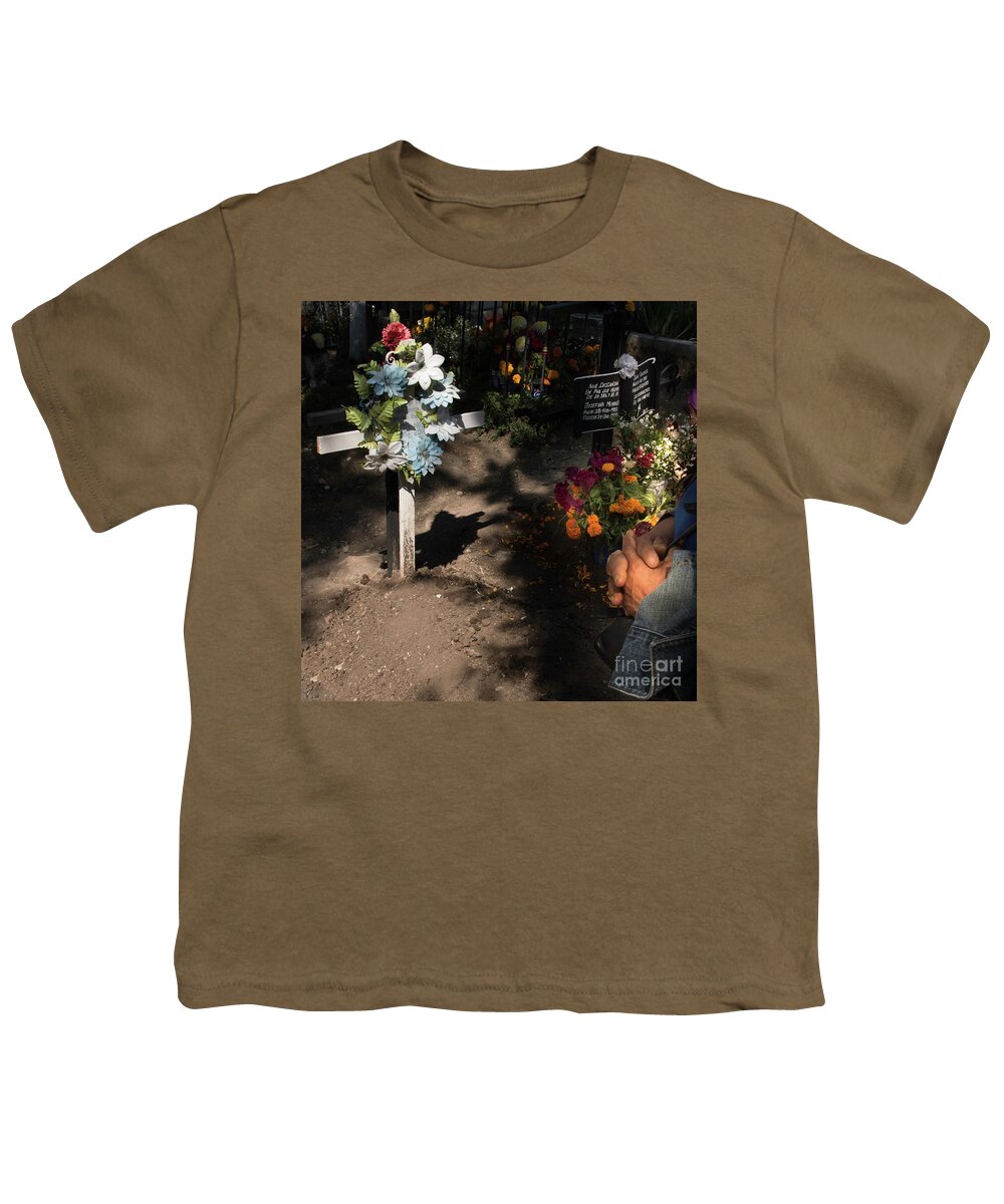 Grave Youth T-Shirt featuring the photograph Remembrance by Barry Weiss