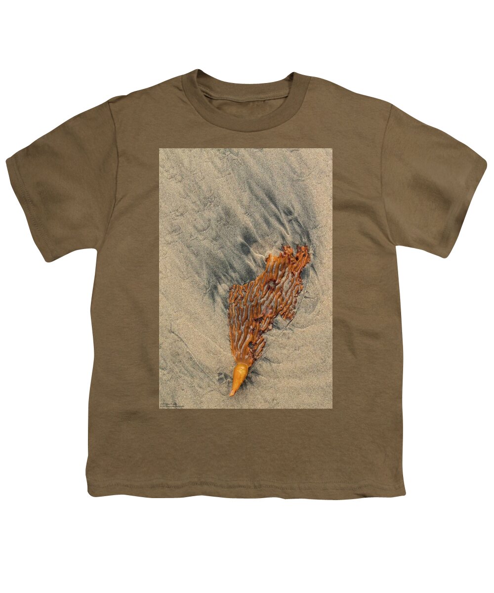 Beach Youth T-Shirt featuring the photograph Sand Spirituality -1 by Hany J