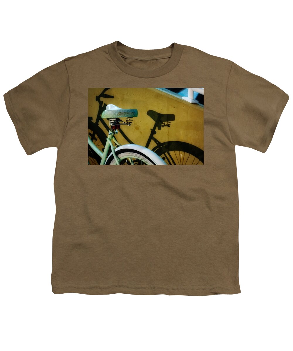 Huffy Youth T-Shirt featuring the photograph Shadow Ride by Greg and Chrystal Mimbs