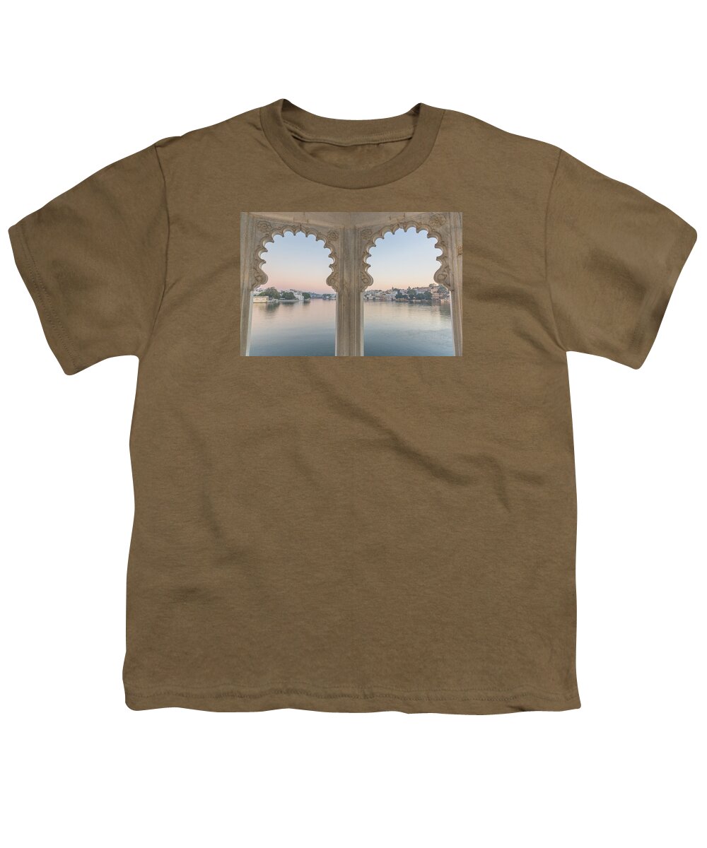 Udaipur Youth T-Shirt featuring the photograph Silent Morning by Arti Panchal