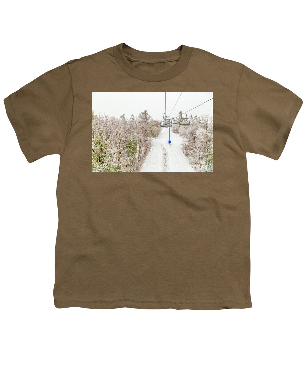 Calabogie Youth T-Shirt featuring the photograph Solar Quad by Roger Monahan