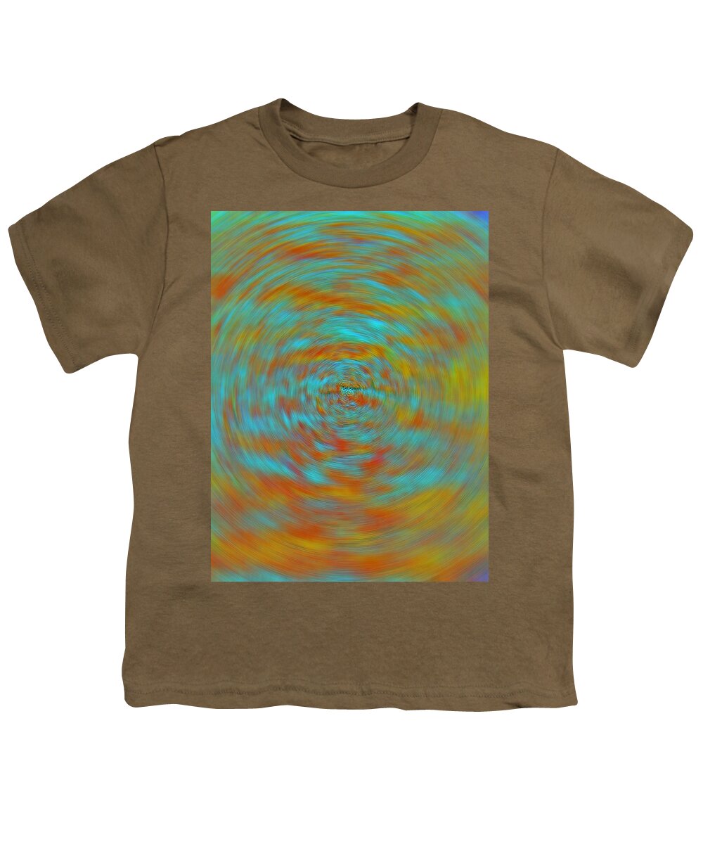 Abstract Youth T-Shirt featuring the photograph Spinning Out of Control by Lenore Senior