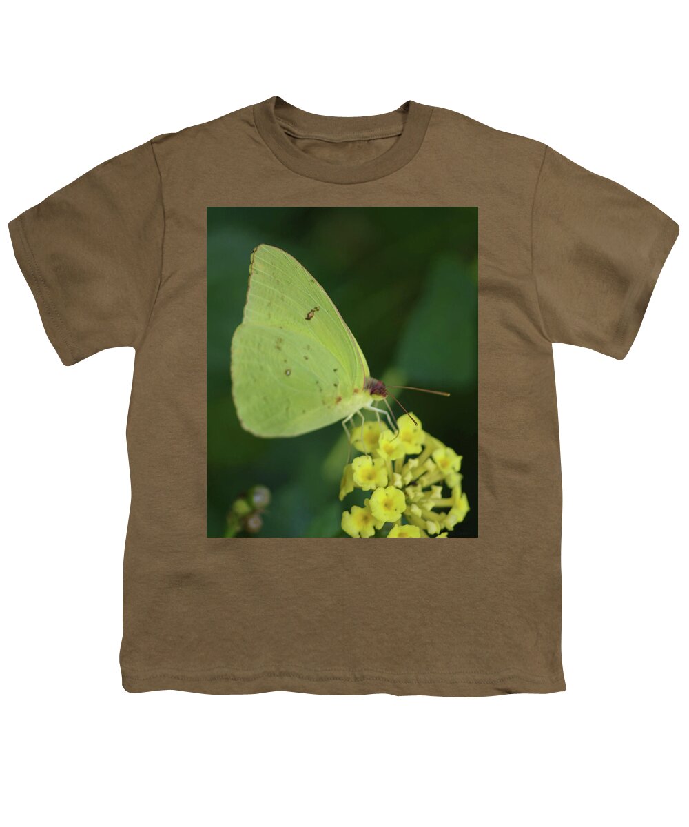 Nature Youth T-Shirt featuring the photograph Sulphur-Mimosa by Bess Carter