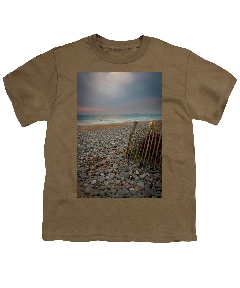 Brandon Youth T-Shirt featuring the photograph Sunset On Brandon Bay by Mark Callanan