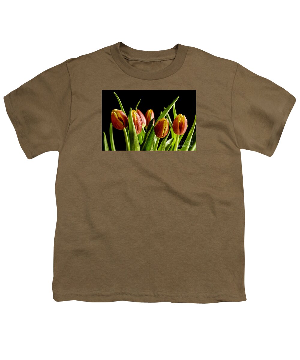 Nature Youth T-Shirt featuring the photograph Table Top Tulips by Nick Boren