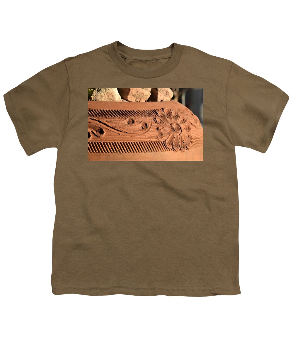 Clay Youth T-Shirt featuring the photograph The Beauty of Simplicity by John Glass