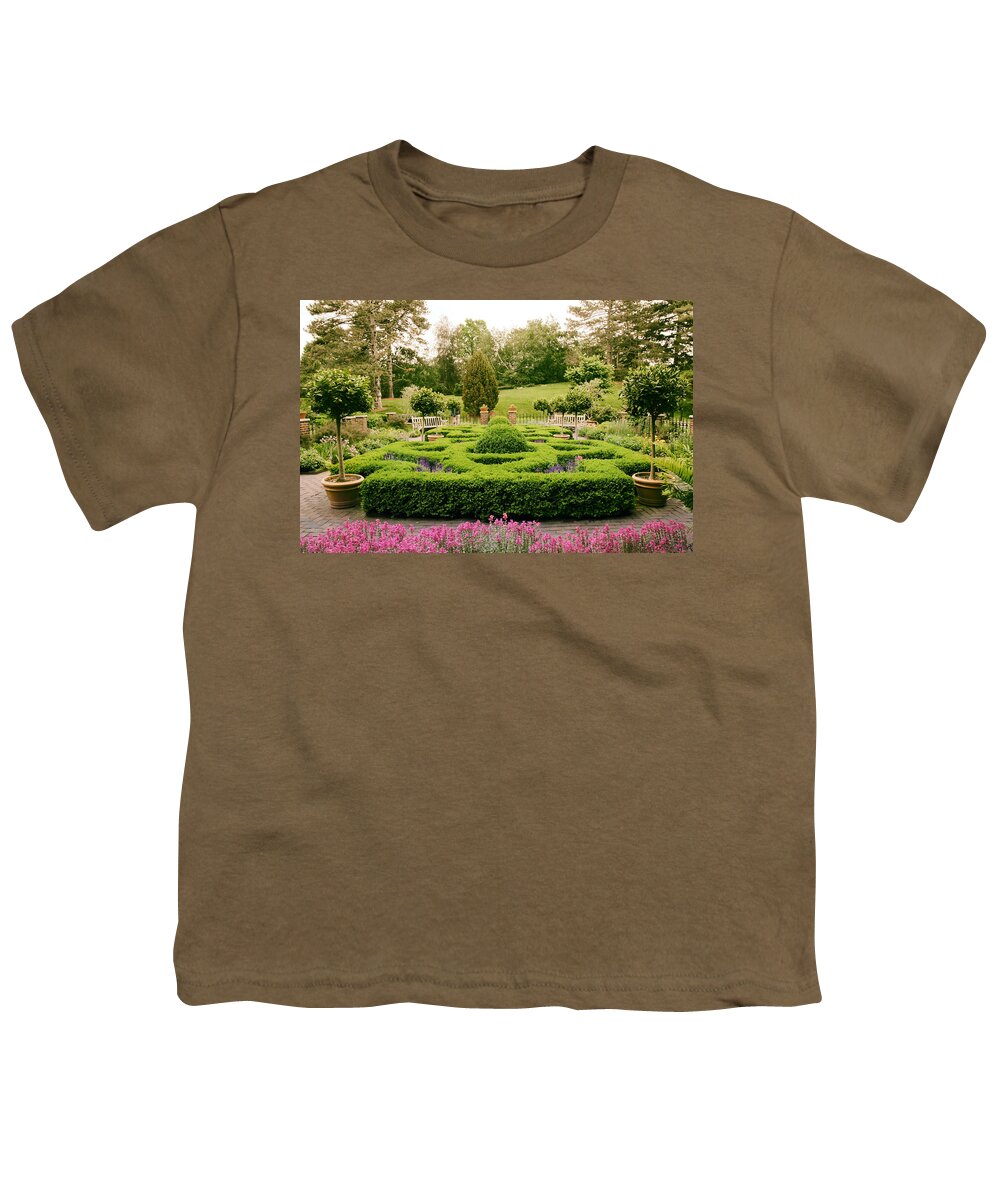 Herb Garden Youth T-Shirt featuring the photograph The Botanical Herb Garden by Jessica Jenney