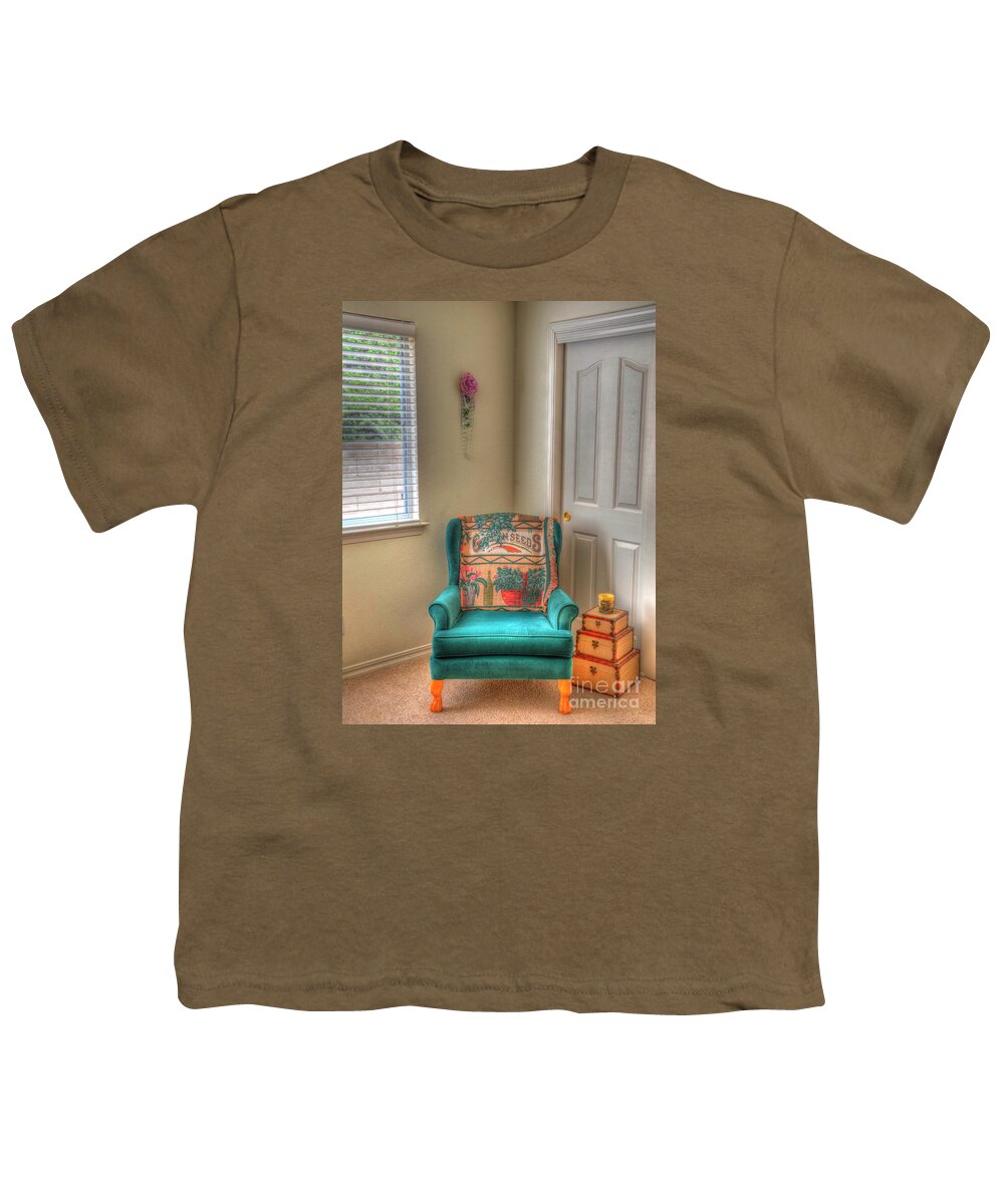 Chair Youth T-Shirt featuring the photograph The Chair by Mathias 