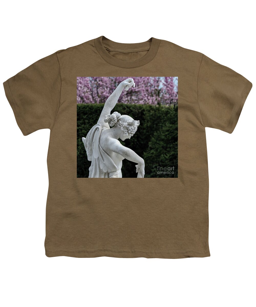 The Dancing Lesson Youth T-Shirt featuring the photograph The Dancing Lesson Statue by Doug Sturgess
