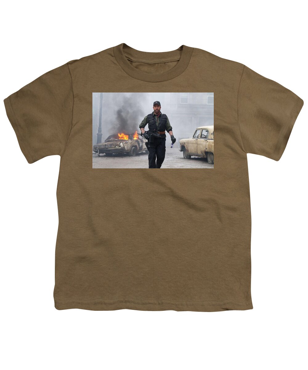 The Expendables Youth T-Shirt featuring the photograph The Expendables by Jackie Russo