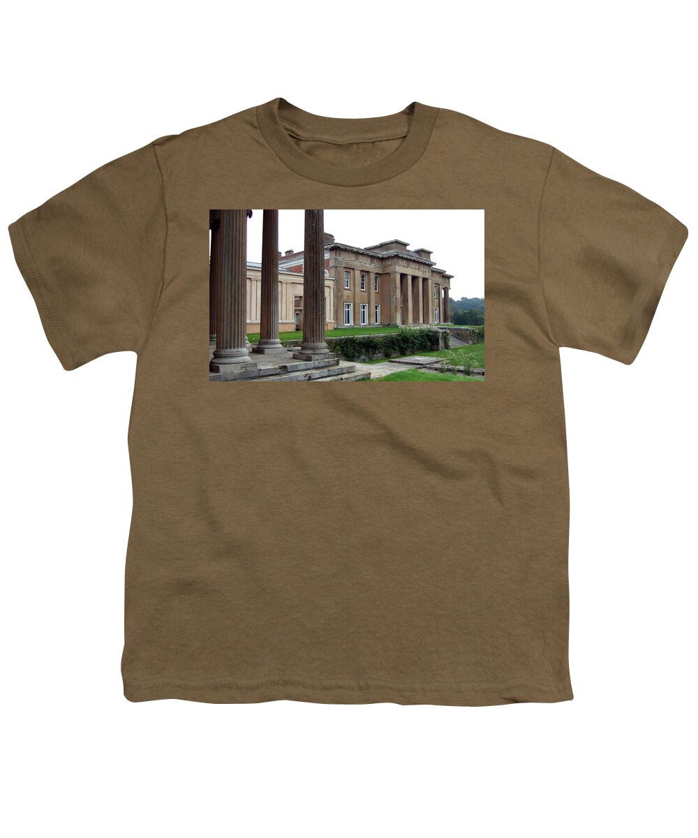 The Grange Youth T-Shirt featuring the digital art The Grange, Northington by Super Lovely