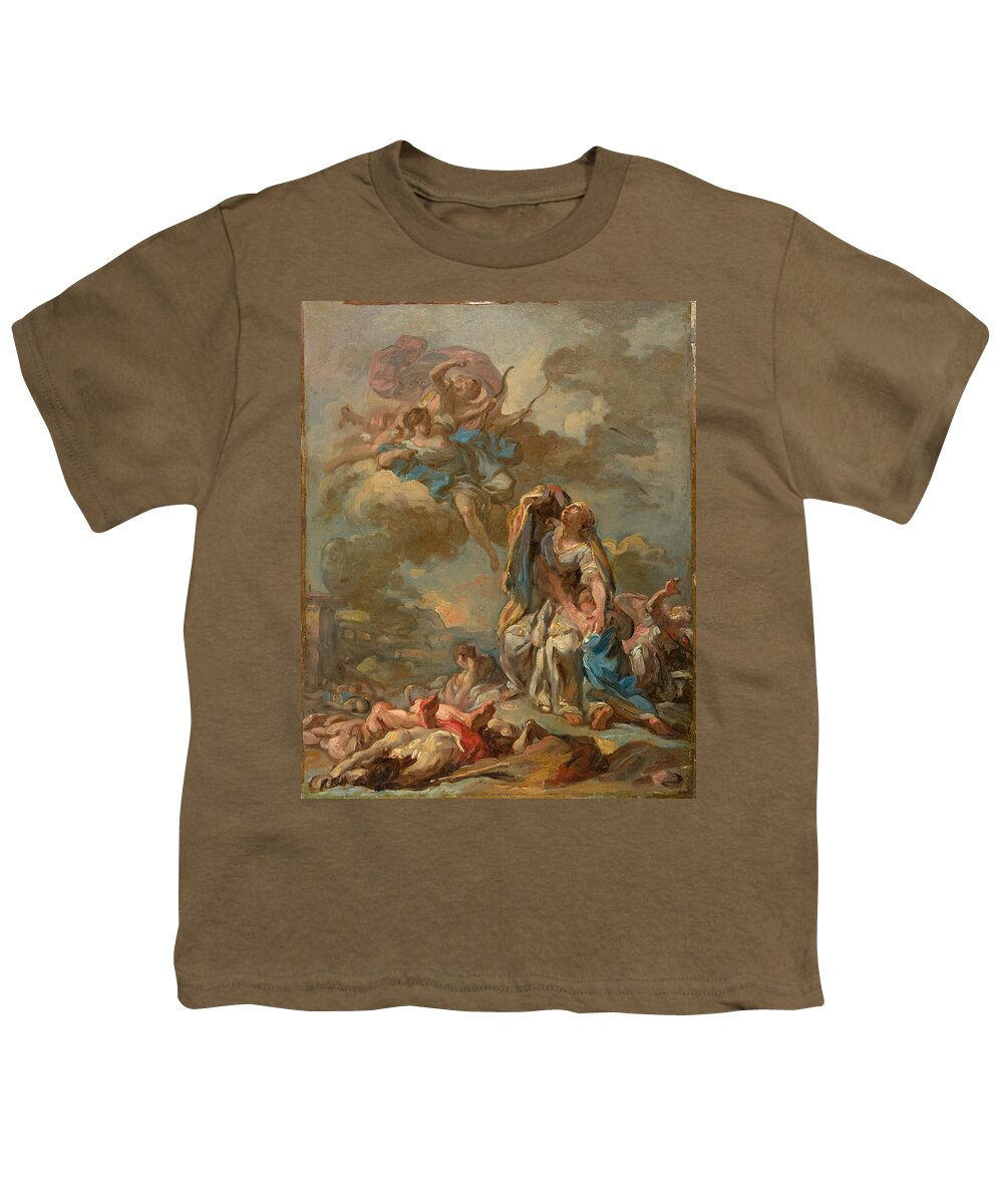The Punishment of the Arrogant Niobe by Diana and Apollo Youth T
