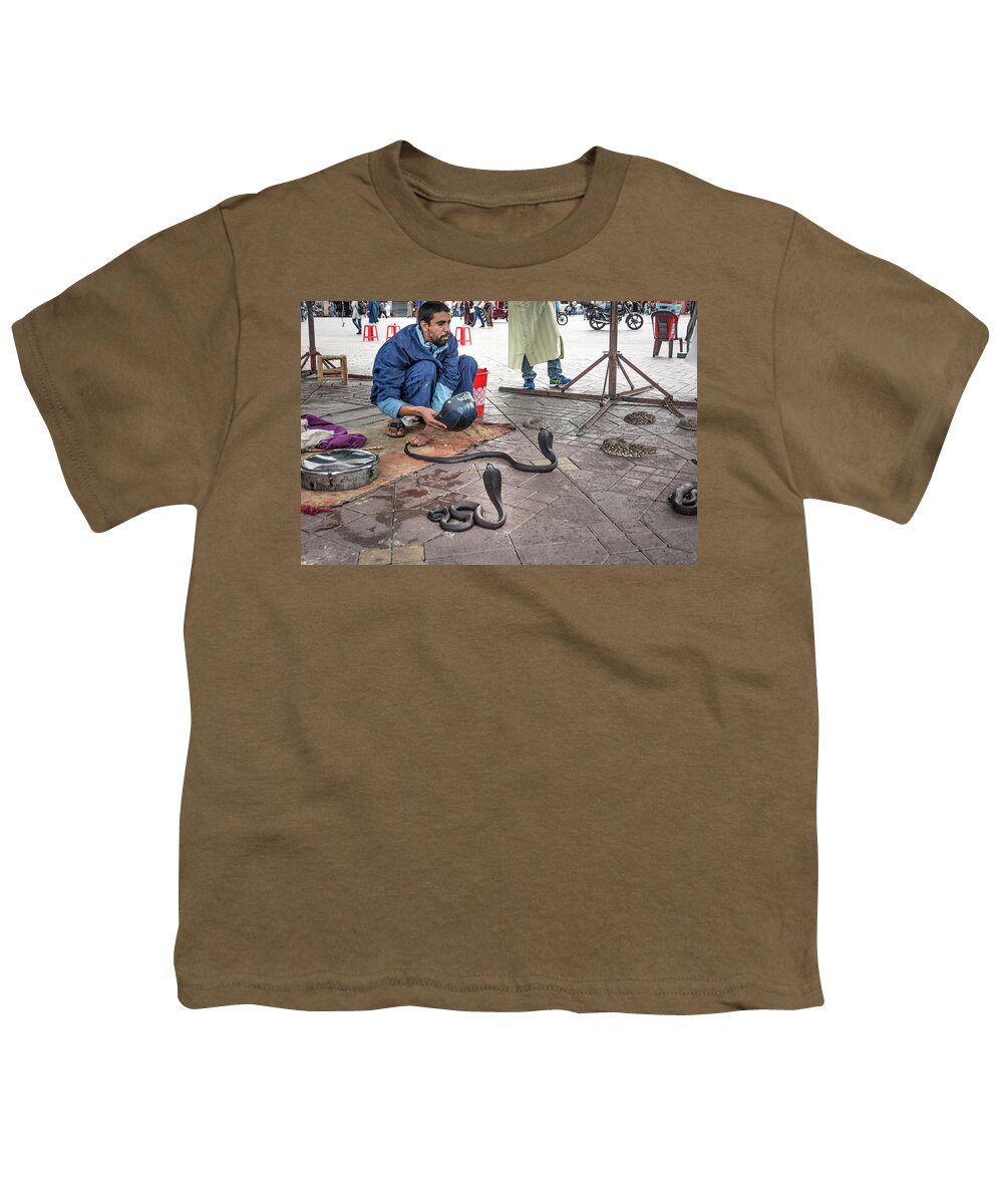 Snake Youth T-Shirt featuring the photograph The Snakes by Andrew Matwijec