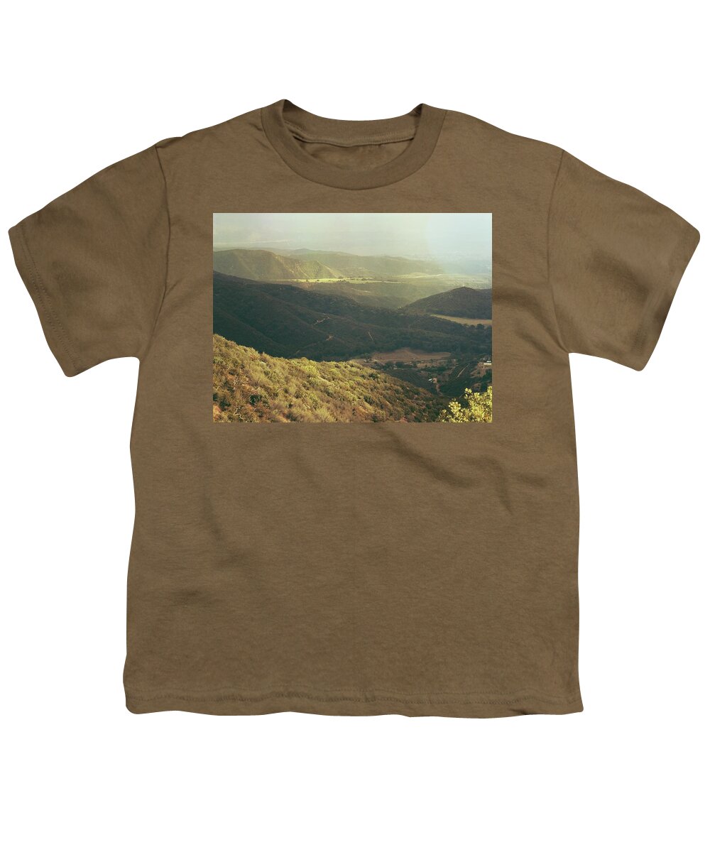 Poppy Youth T-Shirt featuring the digital art The Valley by Kevyn Bashore