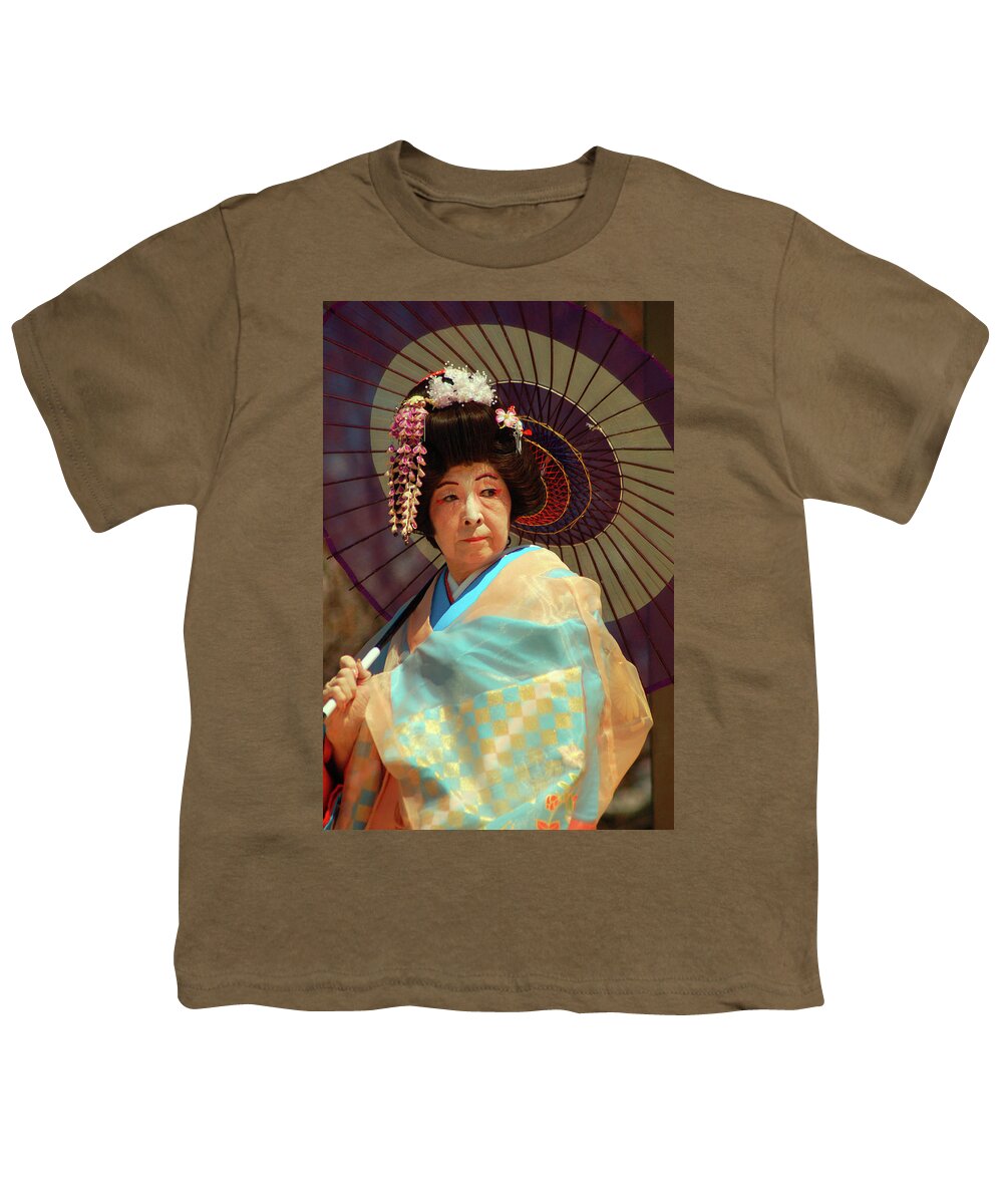 Japan Youth T-Shirt featuring the photograph Traditional Japanese by James Kirkikis