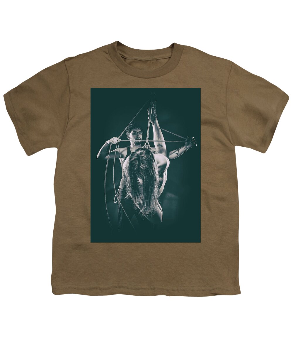 Fetish Youth T-Shirt featuring the photograph Triangle by David April
