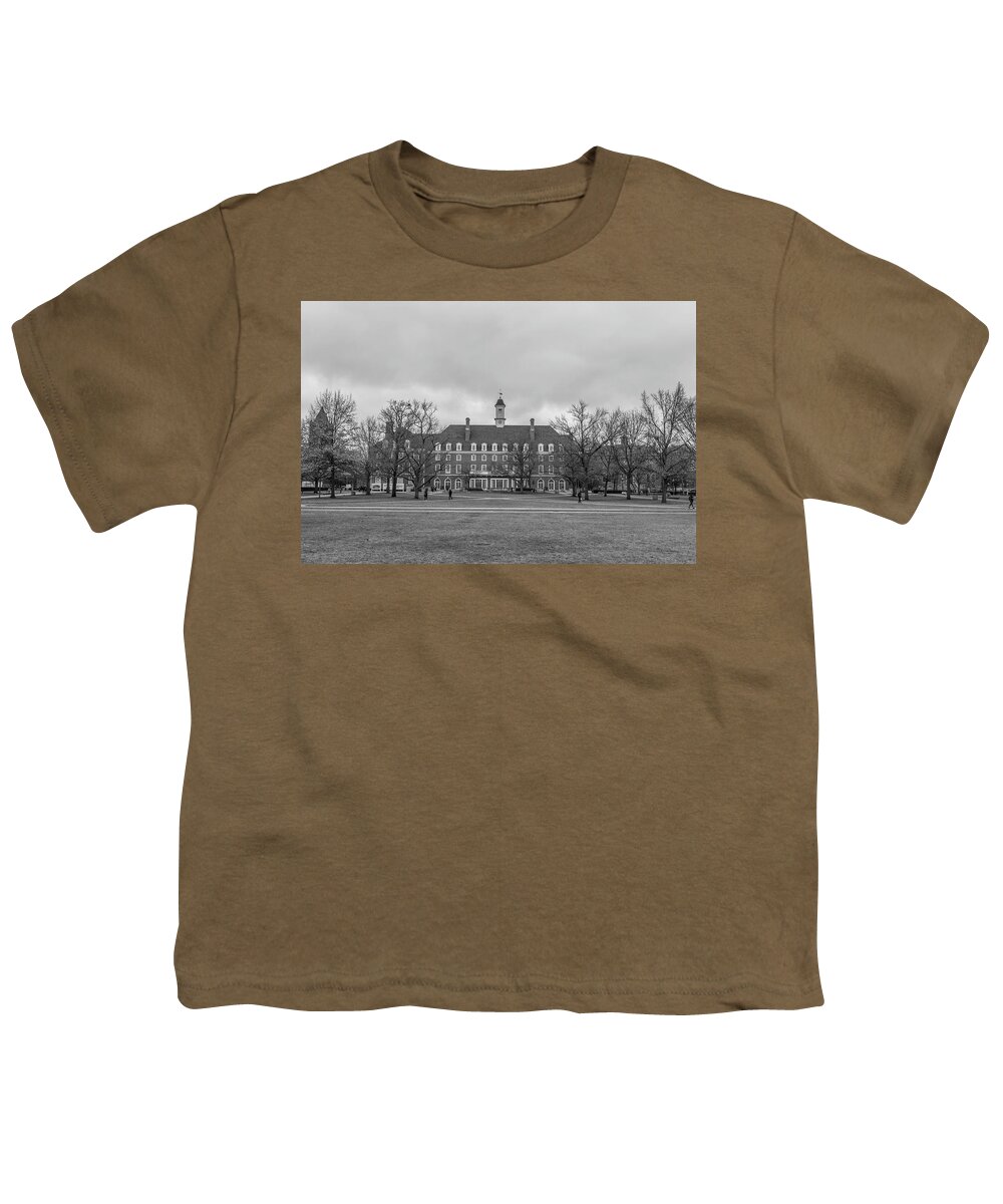 Big Ten Youth T-Shirt featuring the photograph university of Illinois Quad by John McGraw