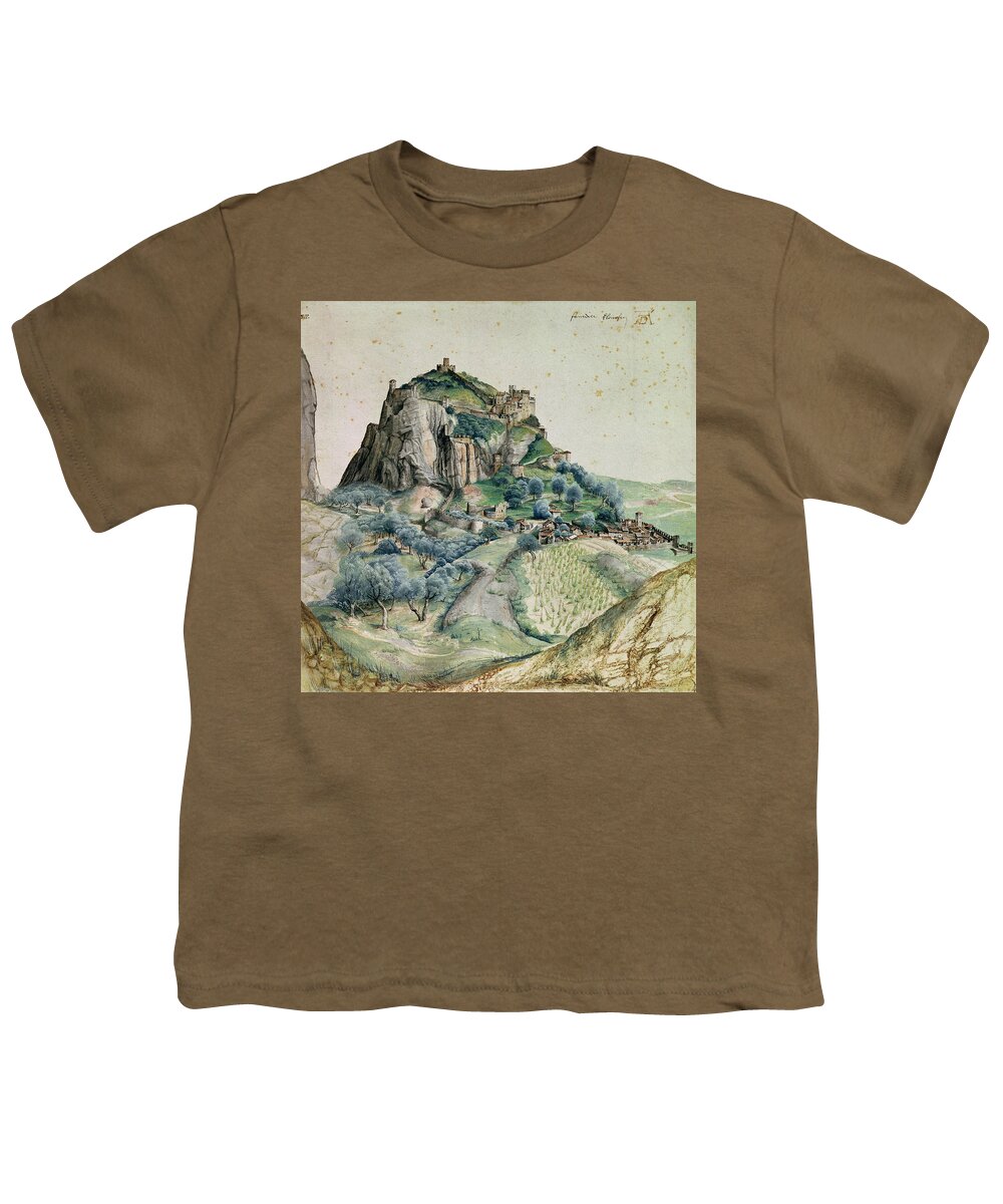 Albrecht Durer Youth T-Shirt featuring the painting View Of The Arco Valley In The Tyrol by MotionAge Designs