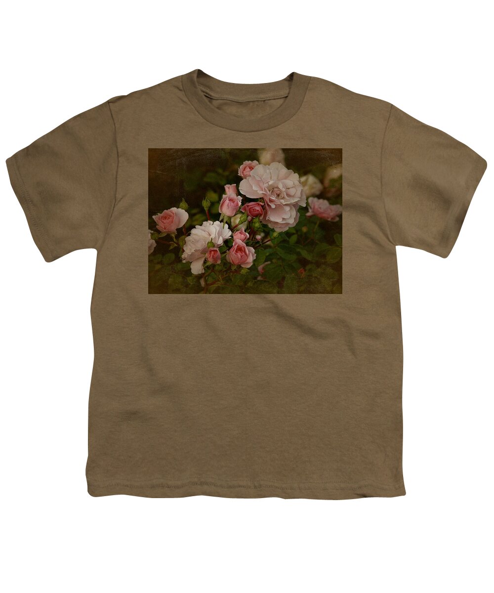 Rose Youth T-Shirt featuring the photograph Vintage June 2016 Roses by Richard Cummings