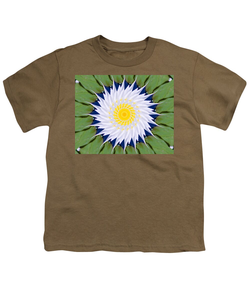 Water Youth T-Shirt featuring the photograph Water Lily Kaleidoscope by Bill Barber