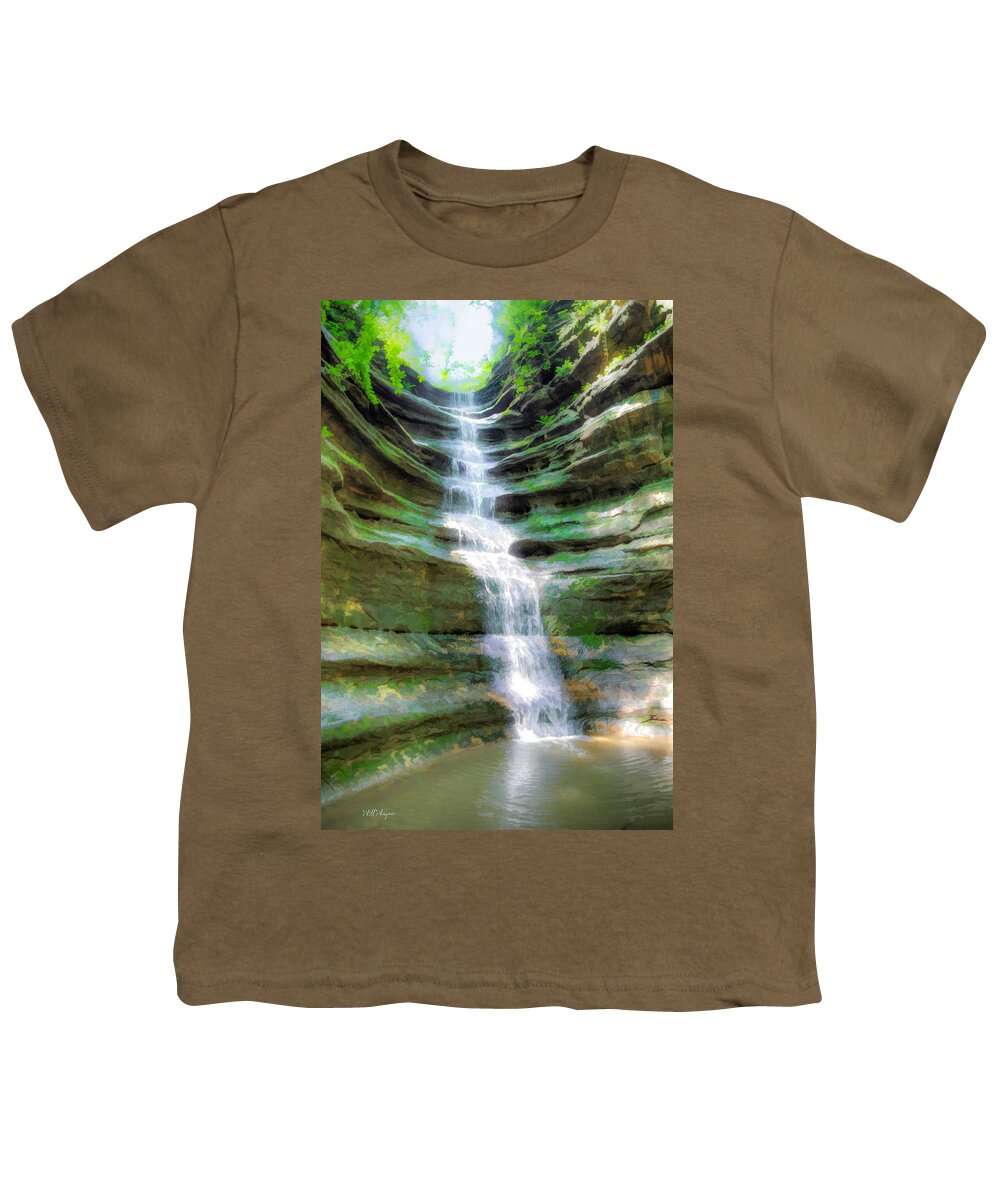Chicago Youth T-Shirt featuring the photograph Water Steps by Will Wagner