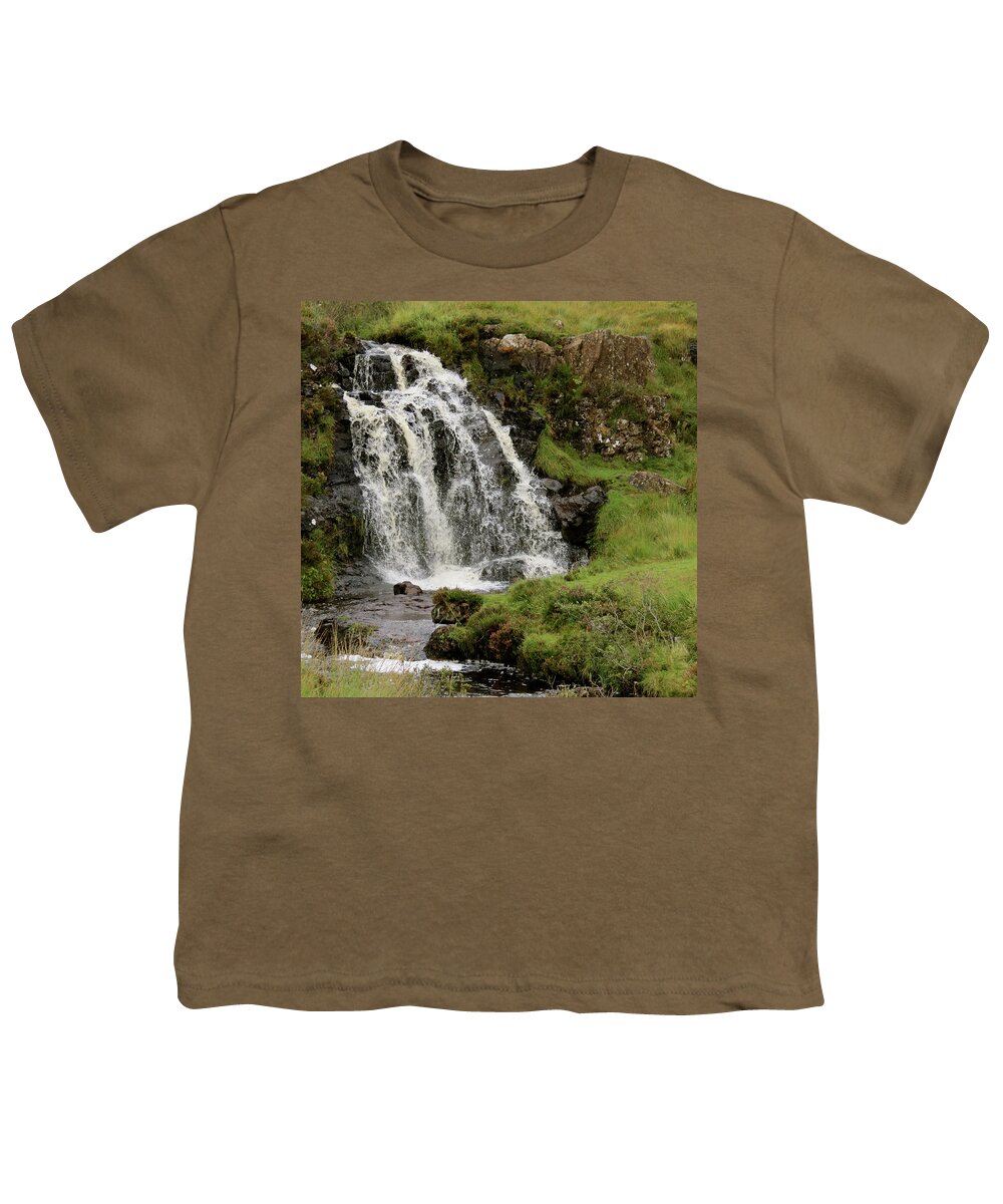 Waterfall Youth T-Shirt featuring the photograph Waterfall by Azthet Photography