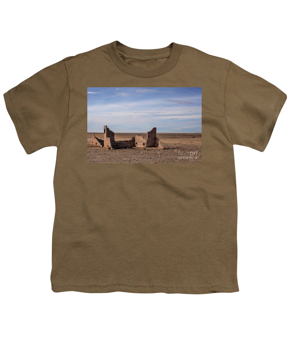 Colorado Plains Landscape Youth T-Shirt featuring the photograph Whispered Memories by Jim Garrison