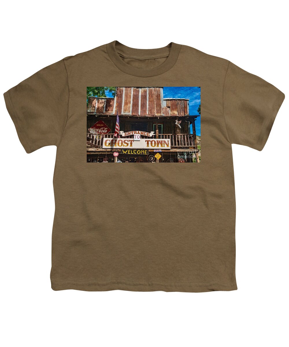 Jerome Arizona Youth T-Shirt featuring the photograph Southwest by Buddy Morrison