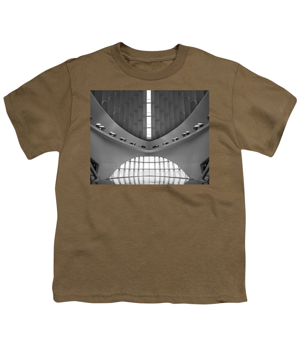 Calatrava Youth T-Shirt featuring the photograph Windhover #3 by John Roach