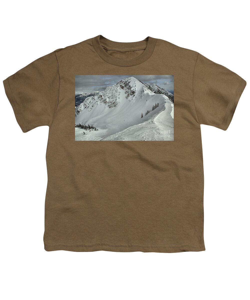 Kicking Horse Youth T-Shirt featuring the photograph Winding Up To Terminator by Adam Jewell