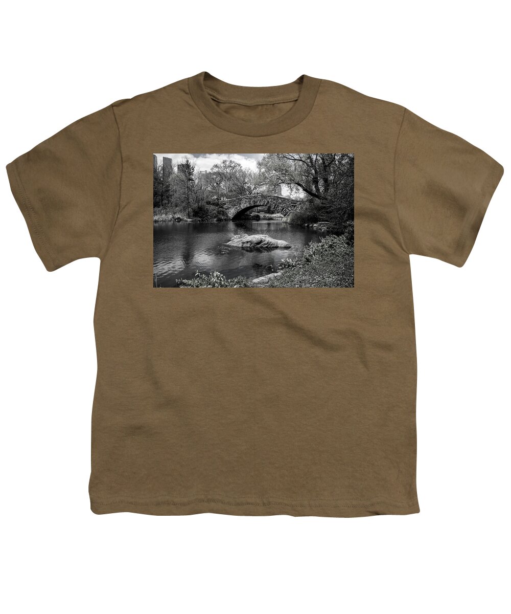 Bridge Youth T-Shirt featuring the photograph Park Bridge #1 by Stuart Manning
