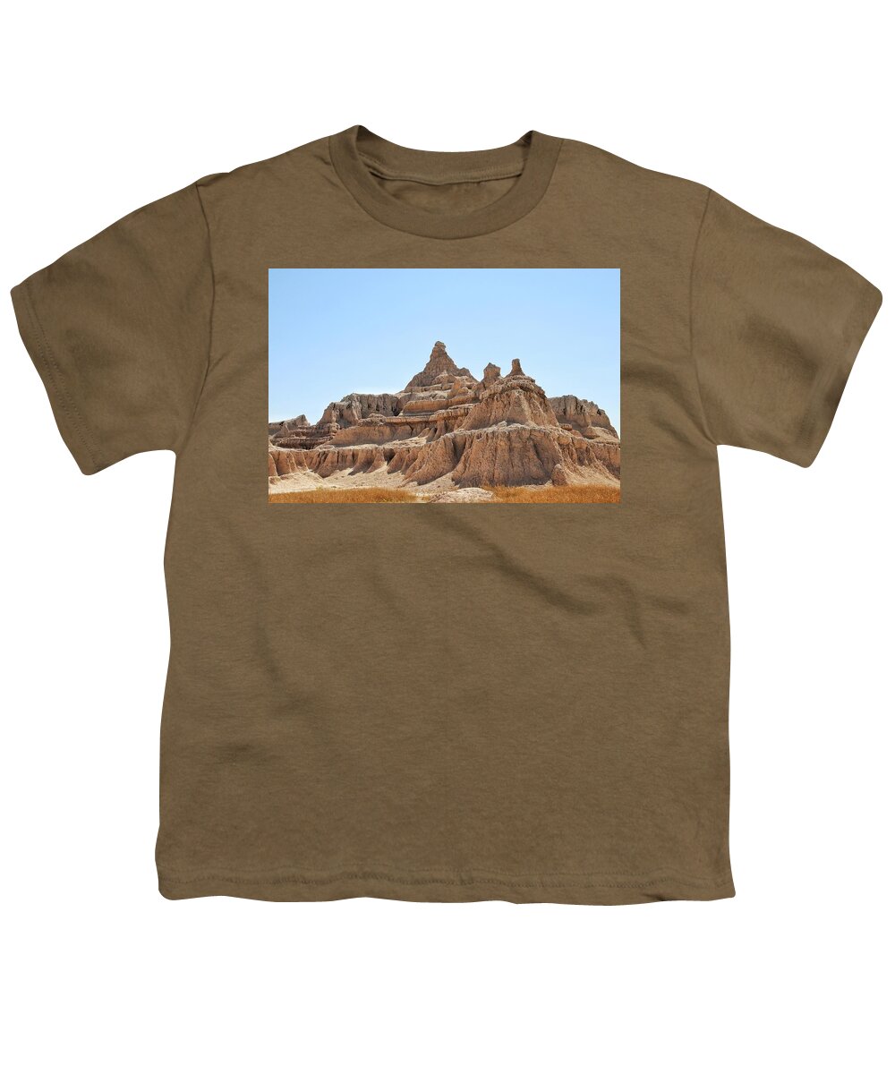 Badlands Youth T-Shirt featuring the photograph Badlands #2 by Susan Jensen