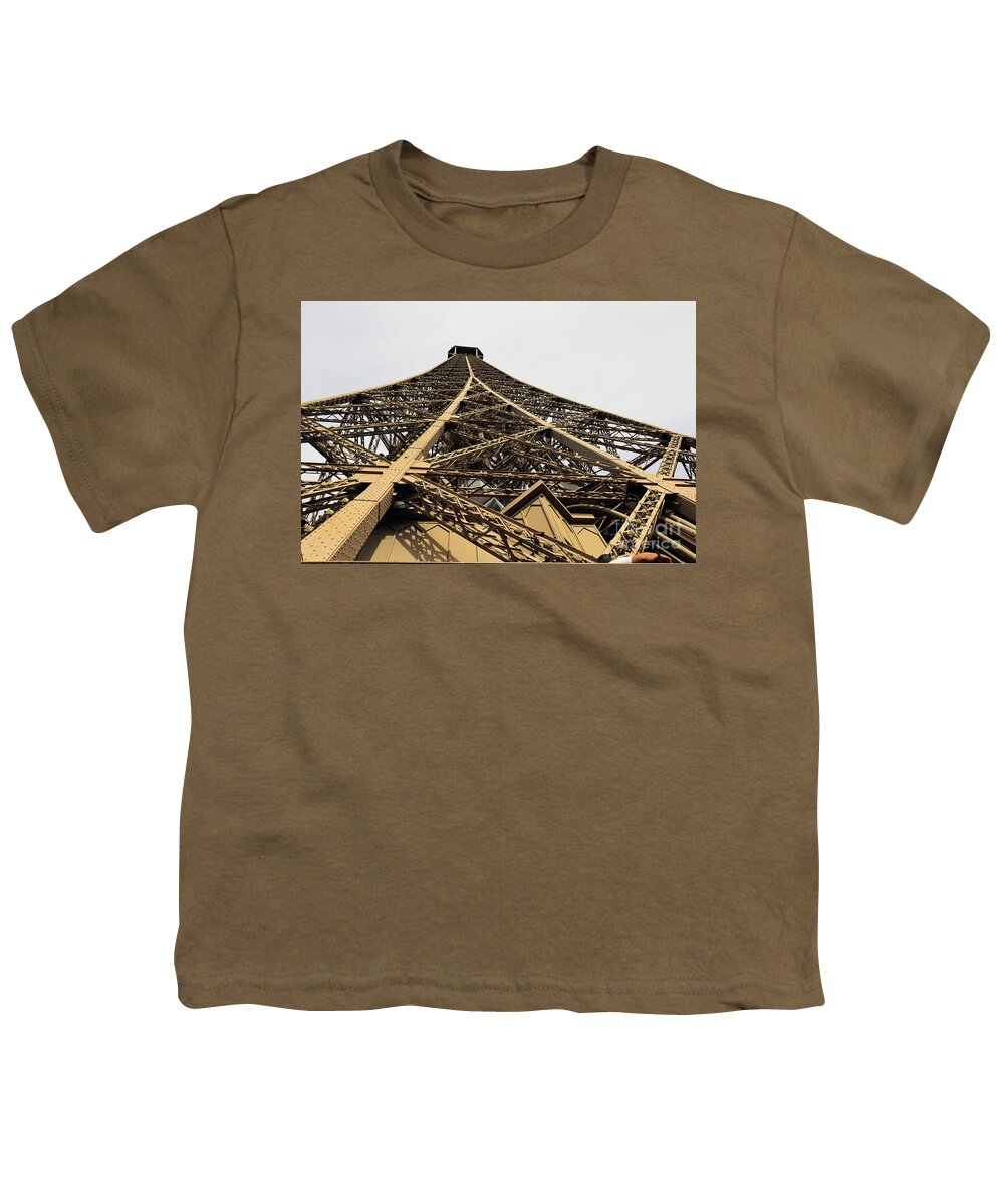 Eiffel Tower Youth T-Shirt featuring the photograph Eiffel Tower Paris France #2 by Steven Spak