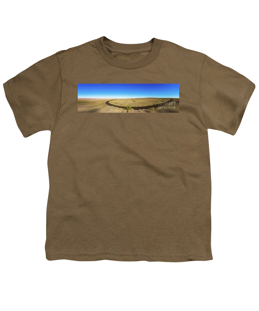 Arizona Youth T-Shirt featuring the photograph Arizona Desert Highway #8 by Raul Rodriguez