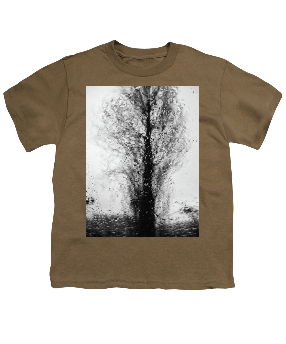 Rain Youth T-Shirt featuring the photograph Abstract tree by Paulo Goncalves
