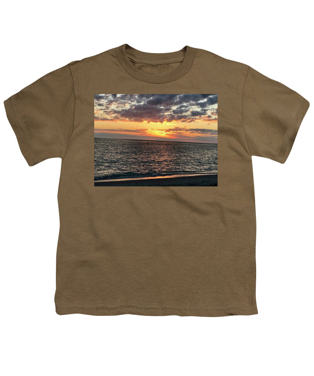 Beach Youth T-Shirt featuring the photograph After the Sun Sets Captiva Island Florida 2019 by Shelly Tschupp