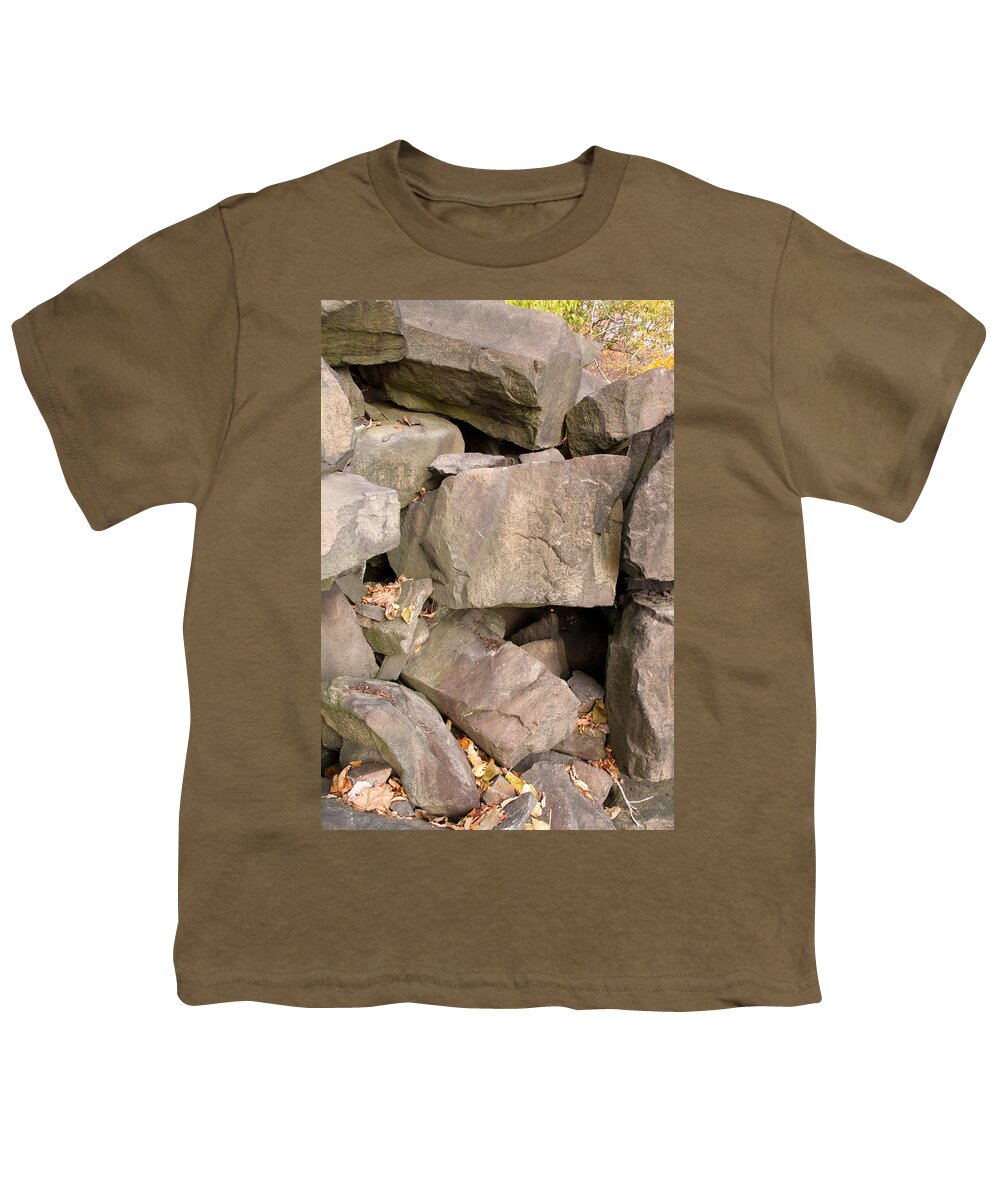 Allegheny Woodrat Youth T-Shirt featuring the photograph Allegheny Woodrat Habitat by David Kenny